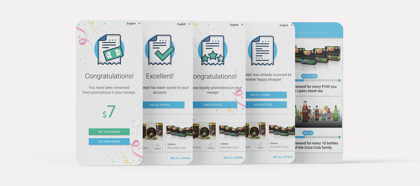 5 PWA Stampee Screens