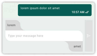 Default Template Mobile Sent