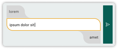 Default Template Mobile Text box